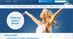 Desktop Screenshot of blue-air.pl